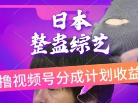 日本整蛊综艺,撸视频号分成计划收益,每天只需一小时,新手小白轻松上手