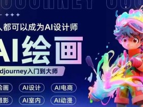 人人都要学的AI绘画设计,零基础教学,无需任何设计背景,轻松晋升AI设计师