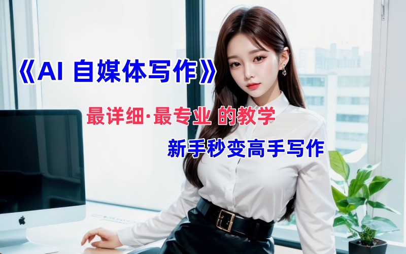 全网最全最细最专业的“AI自媒体写作”教学,新手小白秒变写作高手!