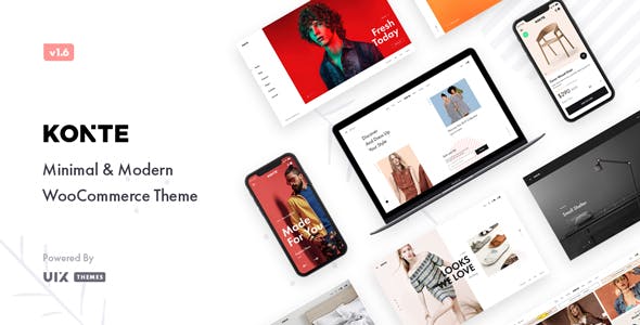 testedKonte Minimal WooCommerce Theme 2.3.14