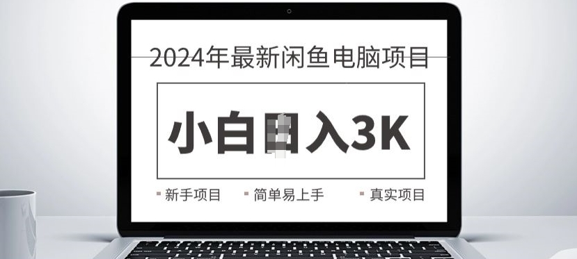 2024最新闲鱼电脑项目,动手就能吃肉的好项目