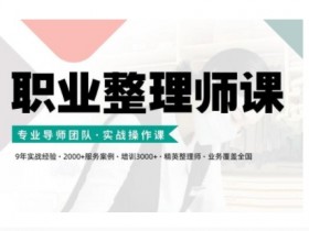 职业整理师培训(新版),实战操作课