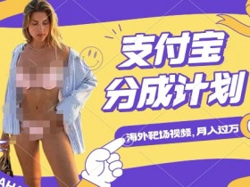 利用海外靶场射击视频,挣支付宝分成收益,轻松月入过W【揭秘】