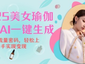 2025瑜伽美女视频,简单流量变现新玩法