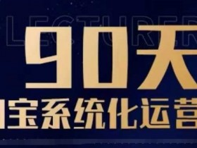 90天淘宝系统化运营,从入门到精通
