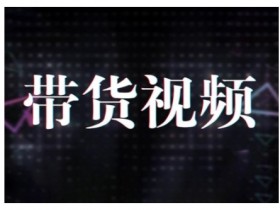 原创短视频带货10步法,短视频带货模式分析 提升短视频数据的思路以及选品策略等