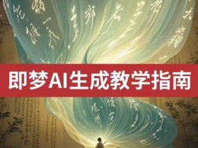2025即梦ai生成视频教程,一学就会国内免费文字生成视频图片生成视频