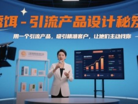 诱饵-引流产品设计秘笈,用一个引流产品,吸引精准客户,让他们主动找你