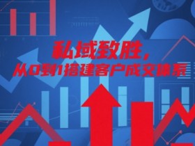 私域致胜,从0到1搭建客户成交体系