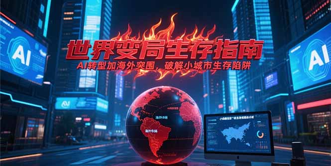 (15220期)付费文章《世界变局生存指南,AI转型加海外突围,破解小城市生存陷阱》