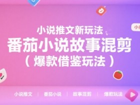 小说推文新玩法,番茄小说故事混剪(爆款借鉴玩法)