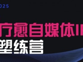 2025治愈自媒体IP训练营,专为疗愈领域从业者打造