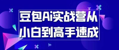 自我提升豆包Ai实战营从小白到高手速成