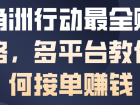 三角洲行动最全賺钱攻略,多平台教你如何接单賺钱