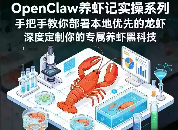 OpenClaw养虾记实操系列,手把手教你部署本地优先的龙虾,深度定制你的专属养虾黑科技