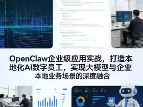 OpenClaw企业级应用实战,打造本地化AI数字员工,实现大模型与企业本地业务场景的深度融合