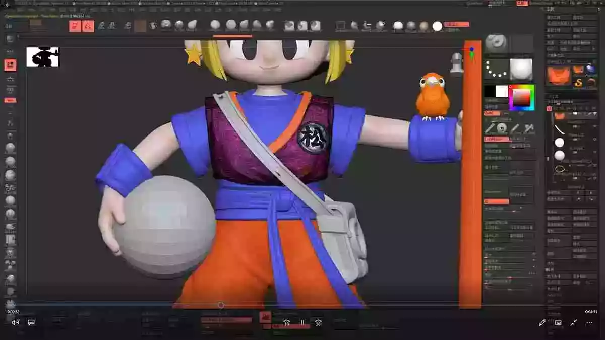 3D卡通建模系统课1.0:从入门到进阶|ZBrush雕刻+Blender渲染,10章覆盖完整工作流