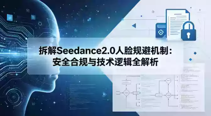 拆解Seedance2.0人脸规避机制:安全合规与技术逻辑全解析
