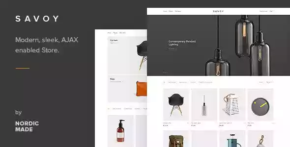 Savoy Minimalist WooCommerce 主题