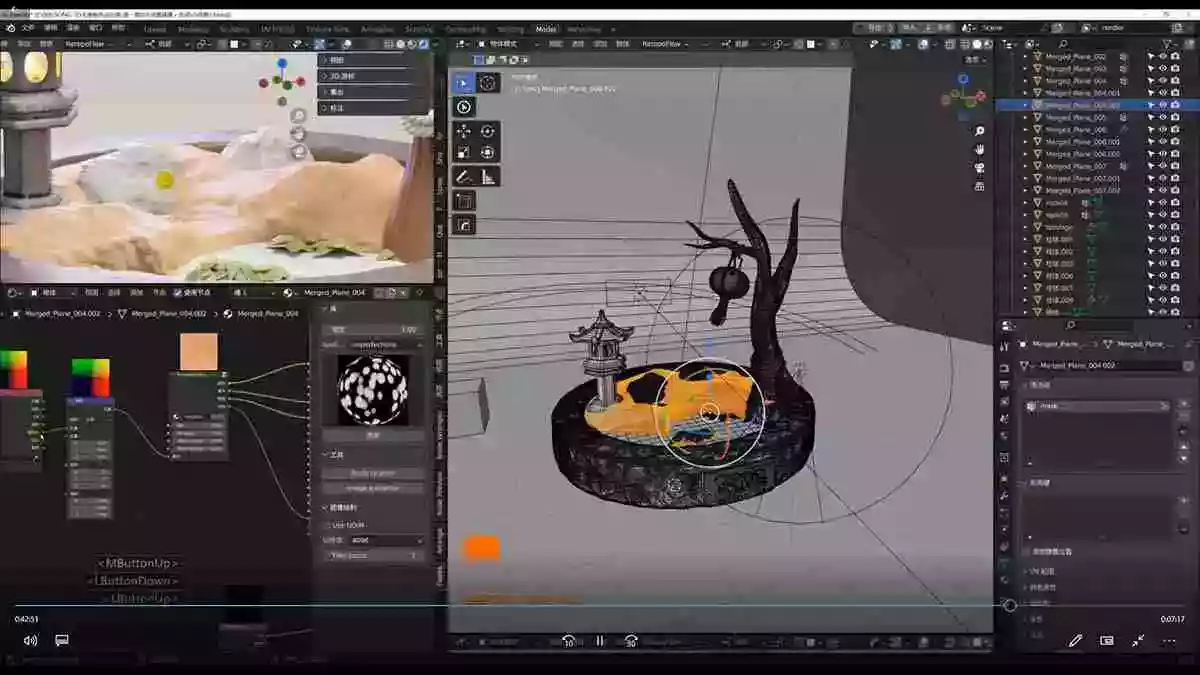 3D卡通建模系统课1.0:从入门到进阶|ZBrush雕刻+Blender渲染,10章覆盖完整工作流