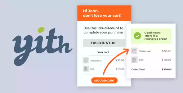 YITH WooCommerce 找回弃置购物车