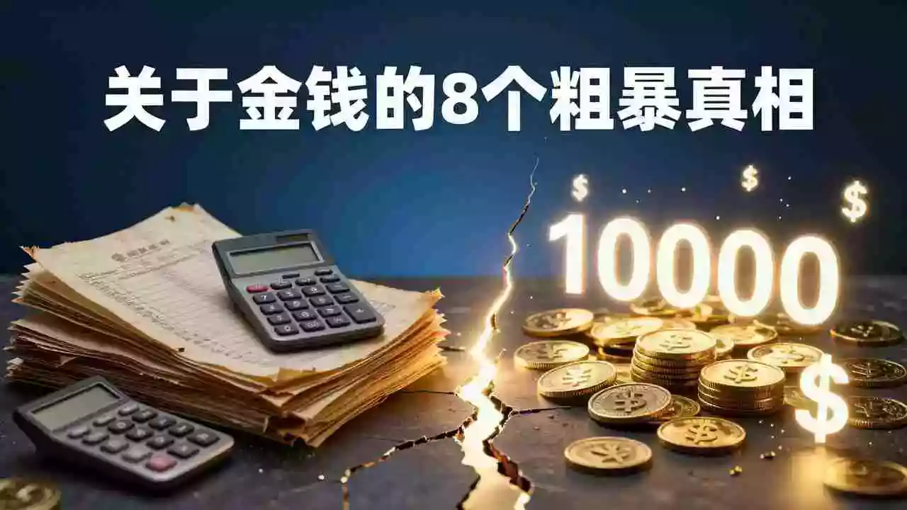 付费文章:关于金钱的 8 个粗暴真相,彻底重塑你的赚钱思维与财富认知