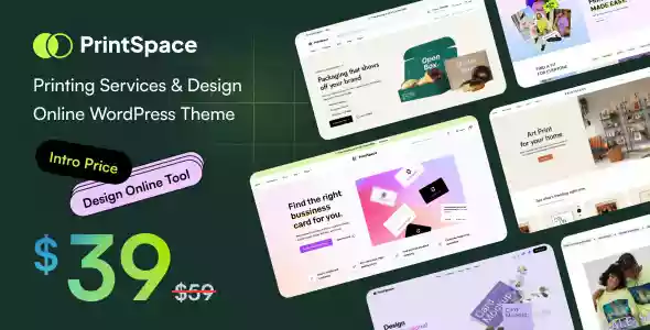 PrintSpace 打印服务 WordPress 主题