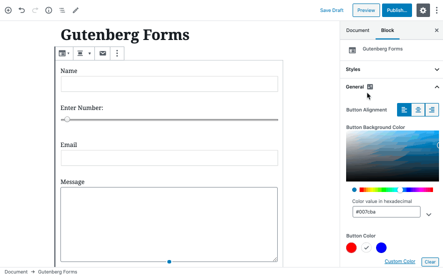 Gutenberg Forms联系表单生成器WordPress插件 (https://www.yunsxr.com/) WordPress插件 第5张