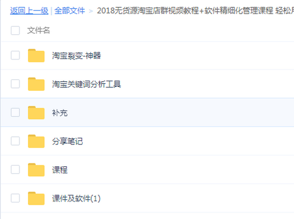 2018无货源淘宝店群视频教程+软件精细化管理课程 轻松月入5000+