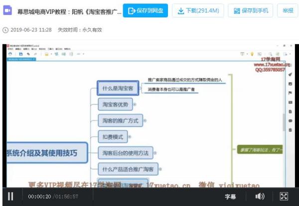 2019阳帆《淘宝客推广使用方法及其技巧》