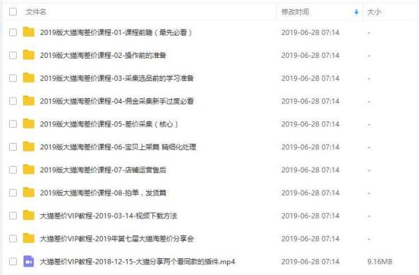 大猫最新【淘宝无货源教程】0成本开店淘差价赚钱