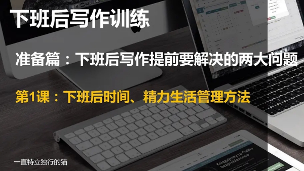 唯库 一只特立独行的猫:下班后写作(完结)