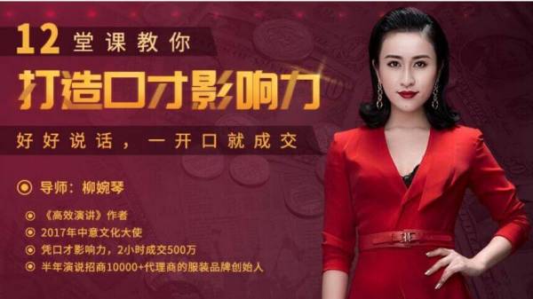 12堂课教你打造口才影响力，好好说话口才课教程