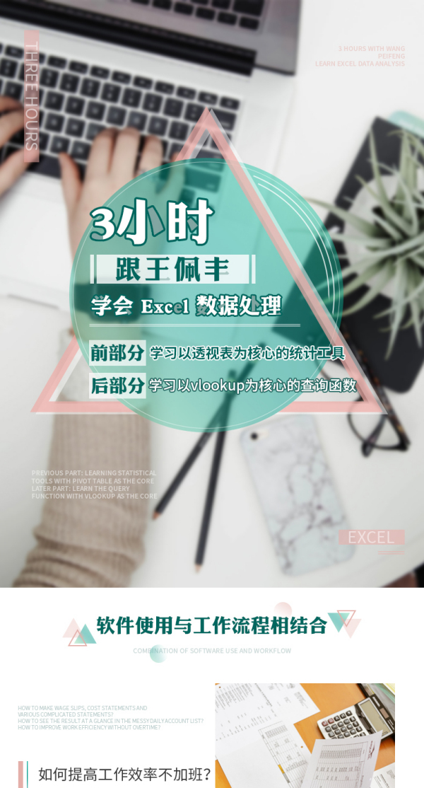 3小时跟王佩丰学会excel数据处理