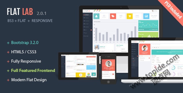 FLATLAB V1.3.3 – BOOTSTRAP 3 RESPONSIVE ADMIN TEMPLATE
