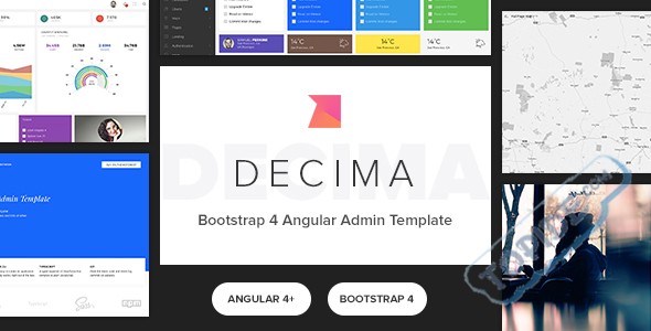 Decima v2.0 – 基于Bootstrap 4 Angular 5 的 Admin 后台类模板