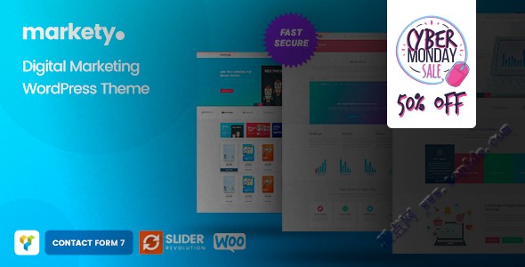 Markety v1.5 – WordPress SEO&数字营销主题