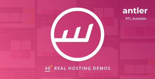 Antler v1.9 – 主机托管 & WHMCS 模板