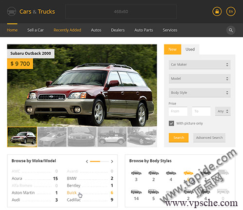 Flynax Auto 4.3 – 汽车分类程序 PHP汽车销售