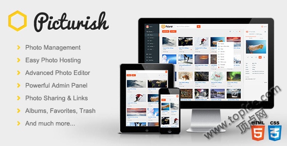 Picturish v1.2.1 – 专业PHP图片分享源码商业破解版