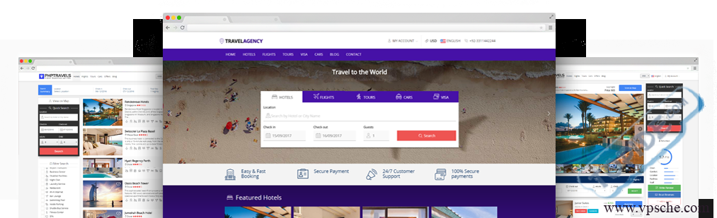 PHPTRAVELS v6.1 – PHP旅游类CMS