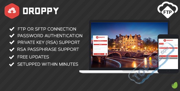 Droppy FTP – Droppy 文件分享程序插件