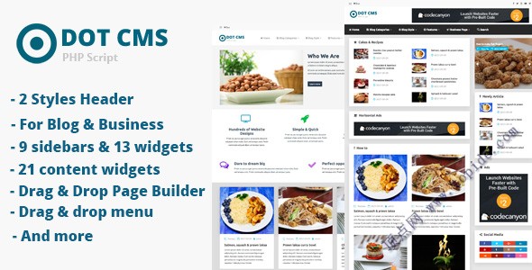 DOT Micro CMS v1.0.1 – PHP 小型CMS源码