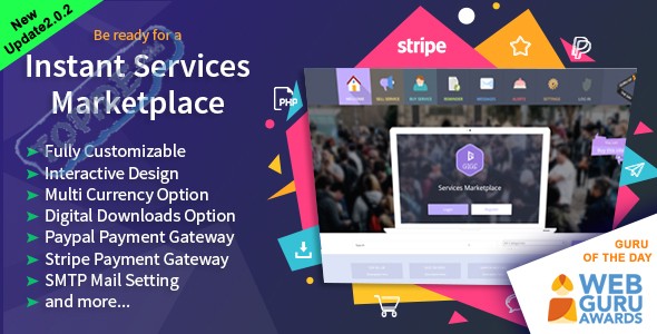 Gigs v2.0.2 – PHP服务市场