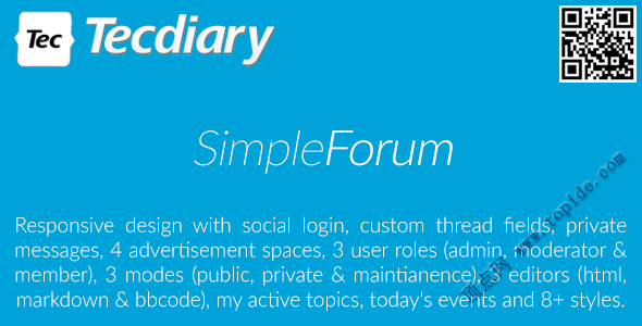 Simple Forum v1.3.2 – 响应式PHP公告板破解版