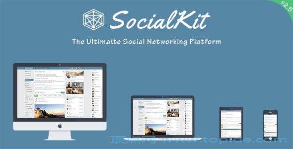SocialKit v2.5.0.1 – php 社交网络平台