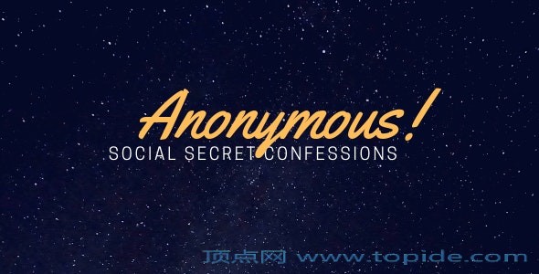 Anonymous 2019 – 秘密 PHP树洞程序