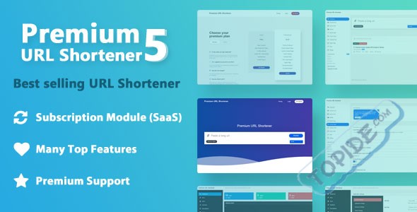 Premium URL Shortener v5.6.4 – PHP短网址商业破解版