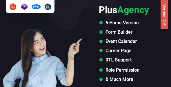 PlusAgency v2.3.0 – PHP多功能商业CMS破解版