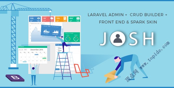 Josh v6.1.2 – Laravel 前后台面板 + CRUD